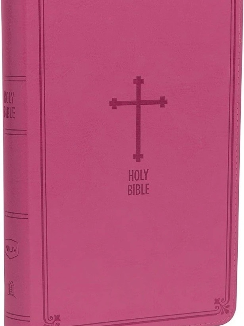 Create your personalized GIF Thomas Nelson NKJV Deluxe Gift Bible Pink